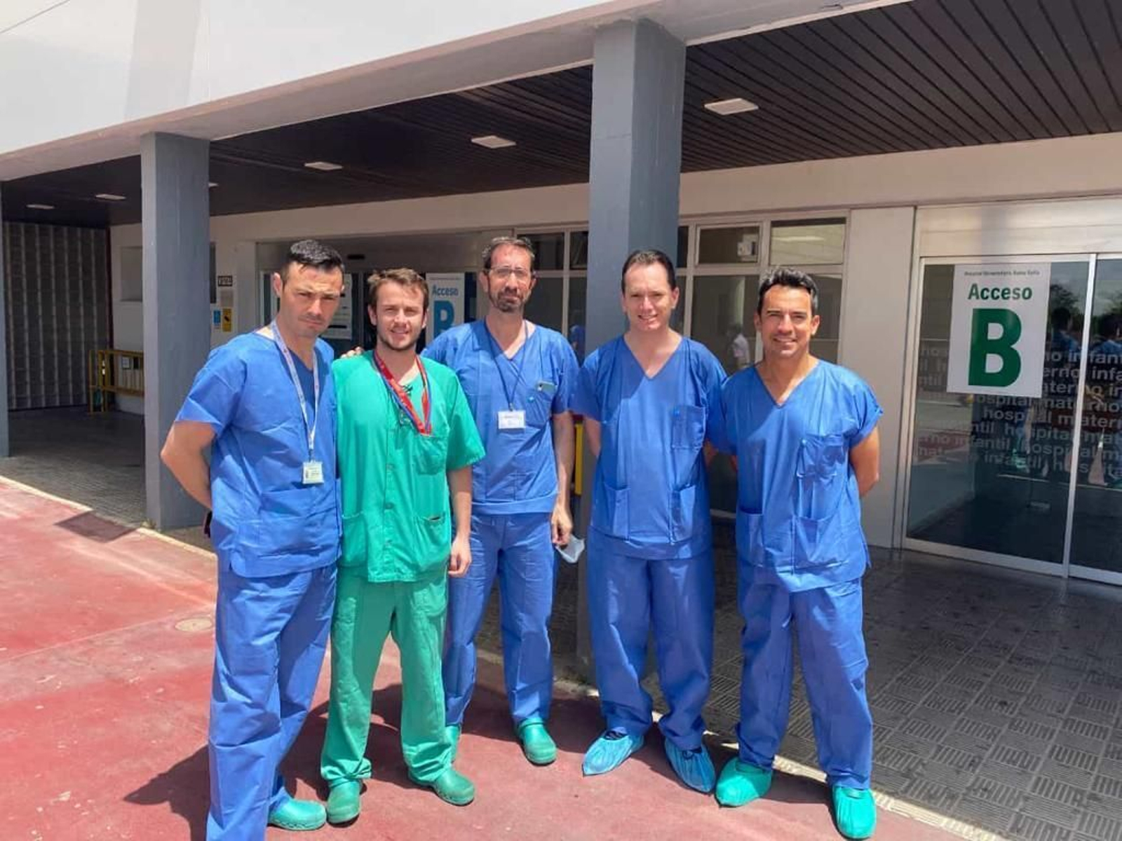 Profesionales sanitarios de la Unidad de Traumatología Infantil.