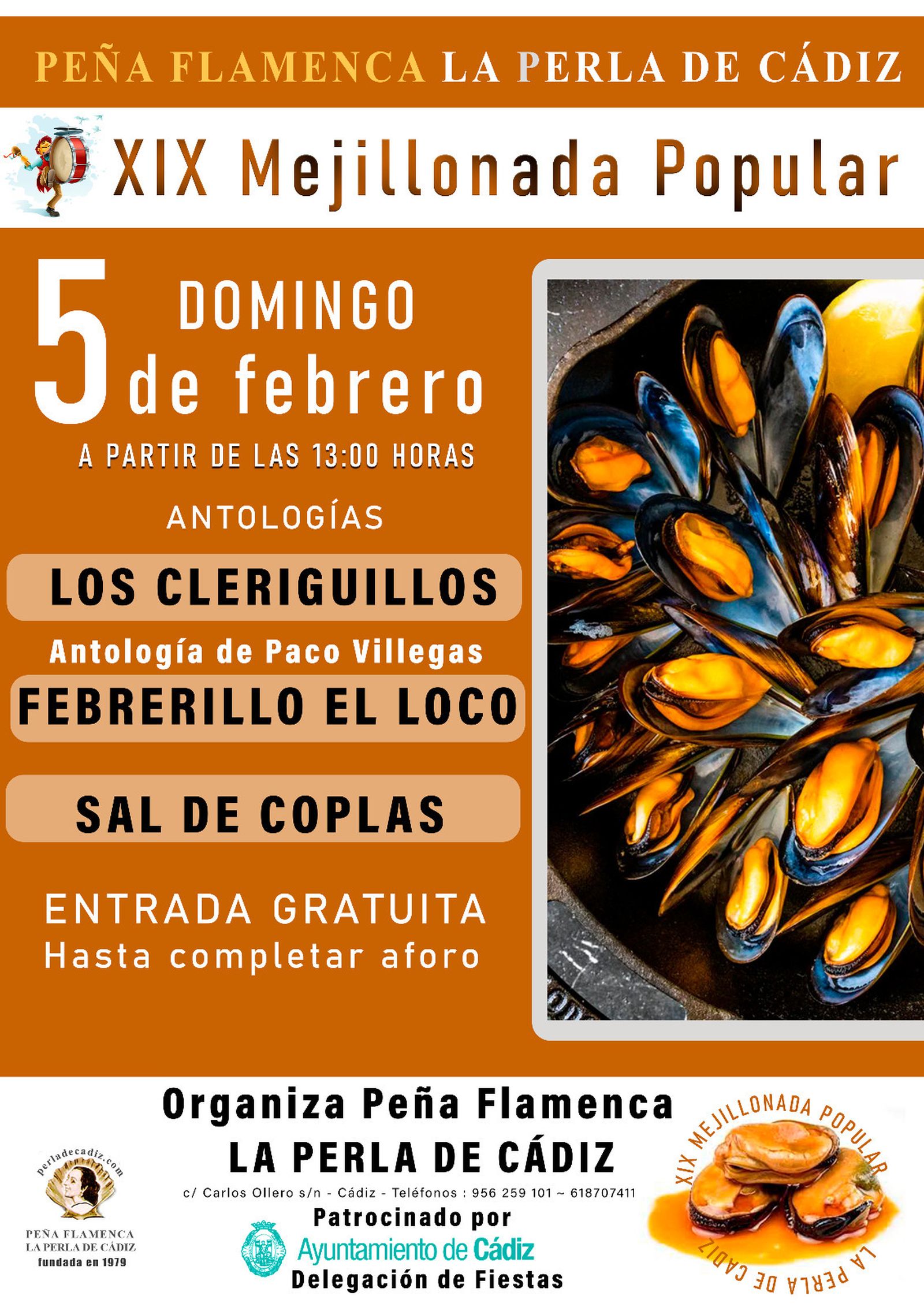 Cartel de la Mejillonada.