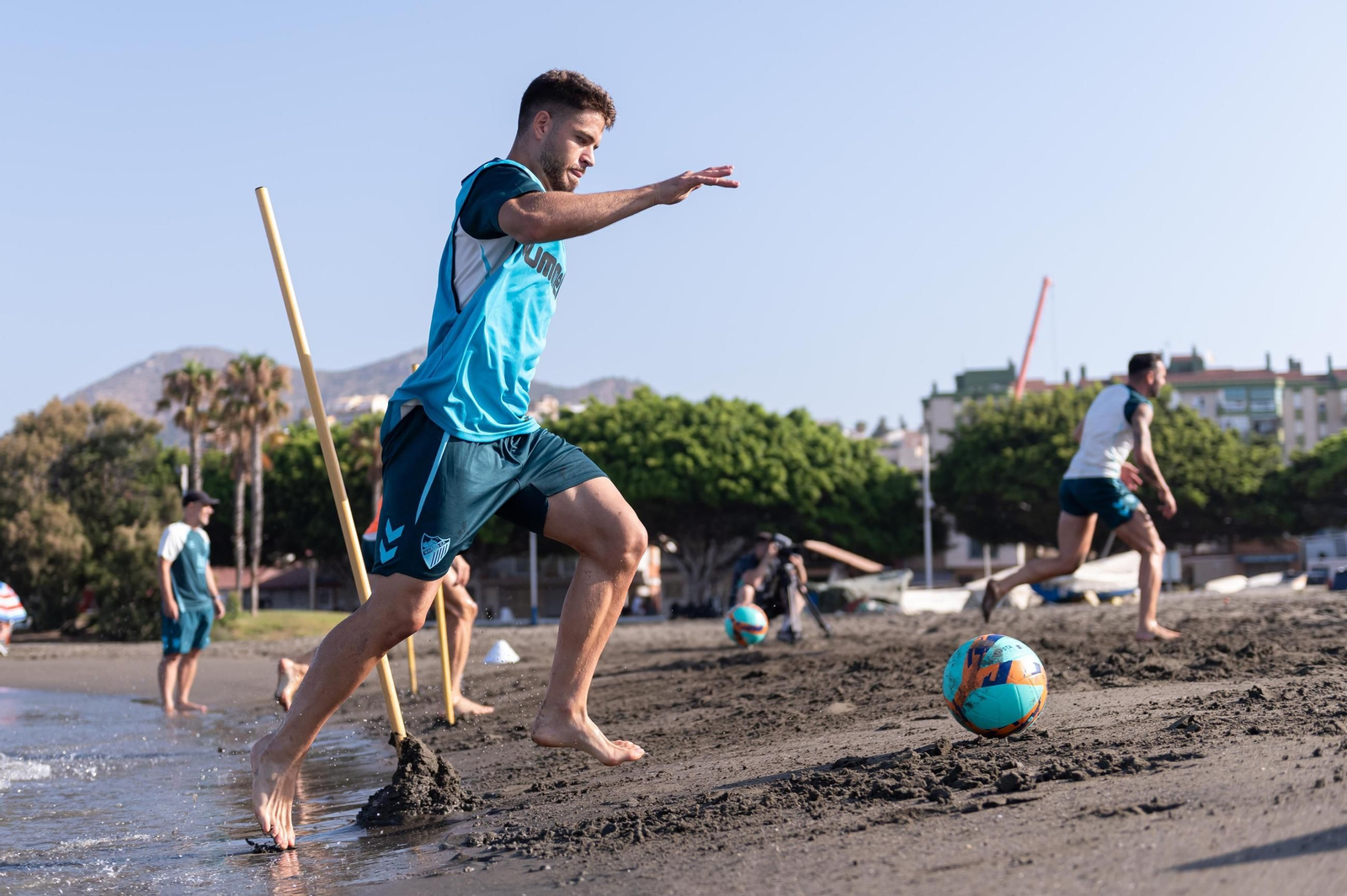 El Málaga CF cambia el Anexo de La Rosaleda por la playa El Málaga CF cambia el Anexo de La Rosaleda por la playa