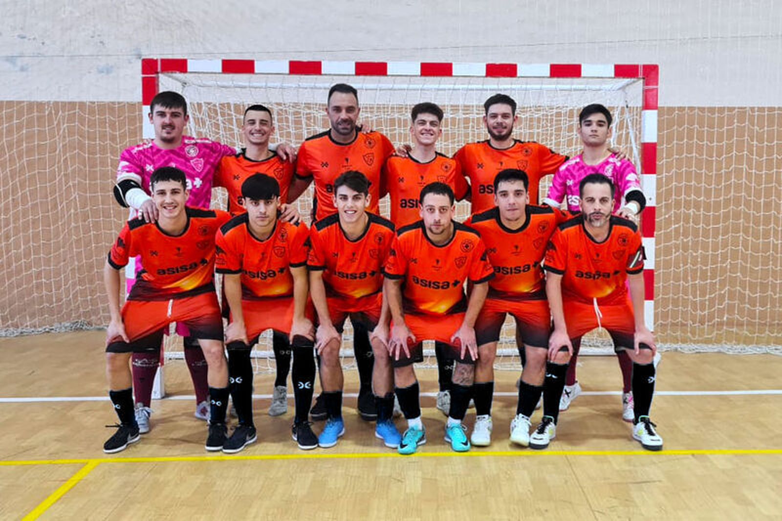 Formación del Cádiz CF Virgili.