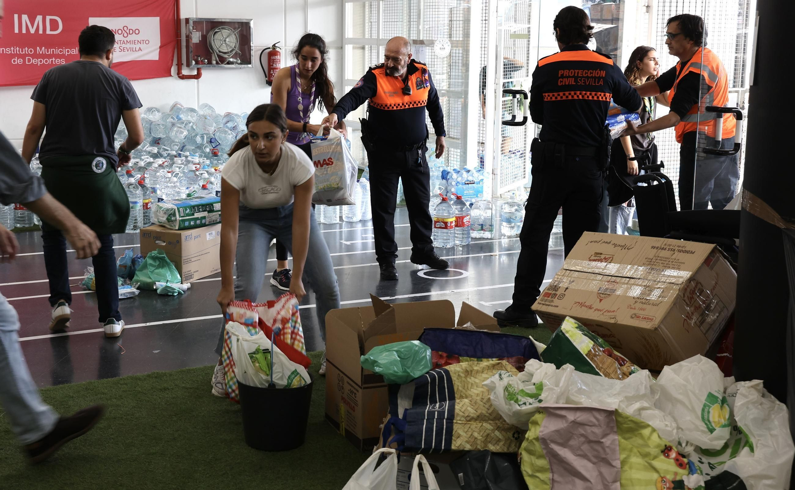 Recogida de alimentos para Valencia