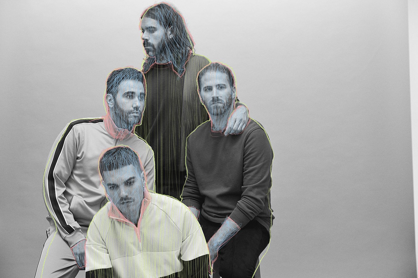 Los cuatro componentes del grupo madrileño Miss Caffeina