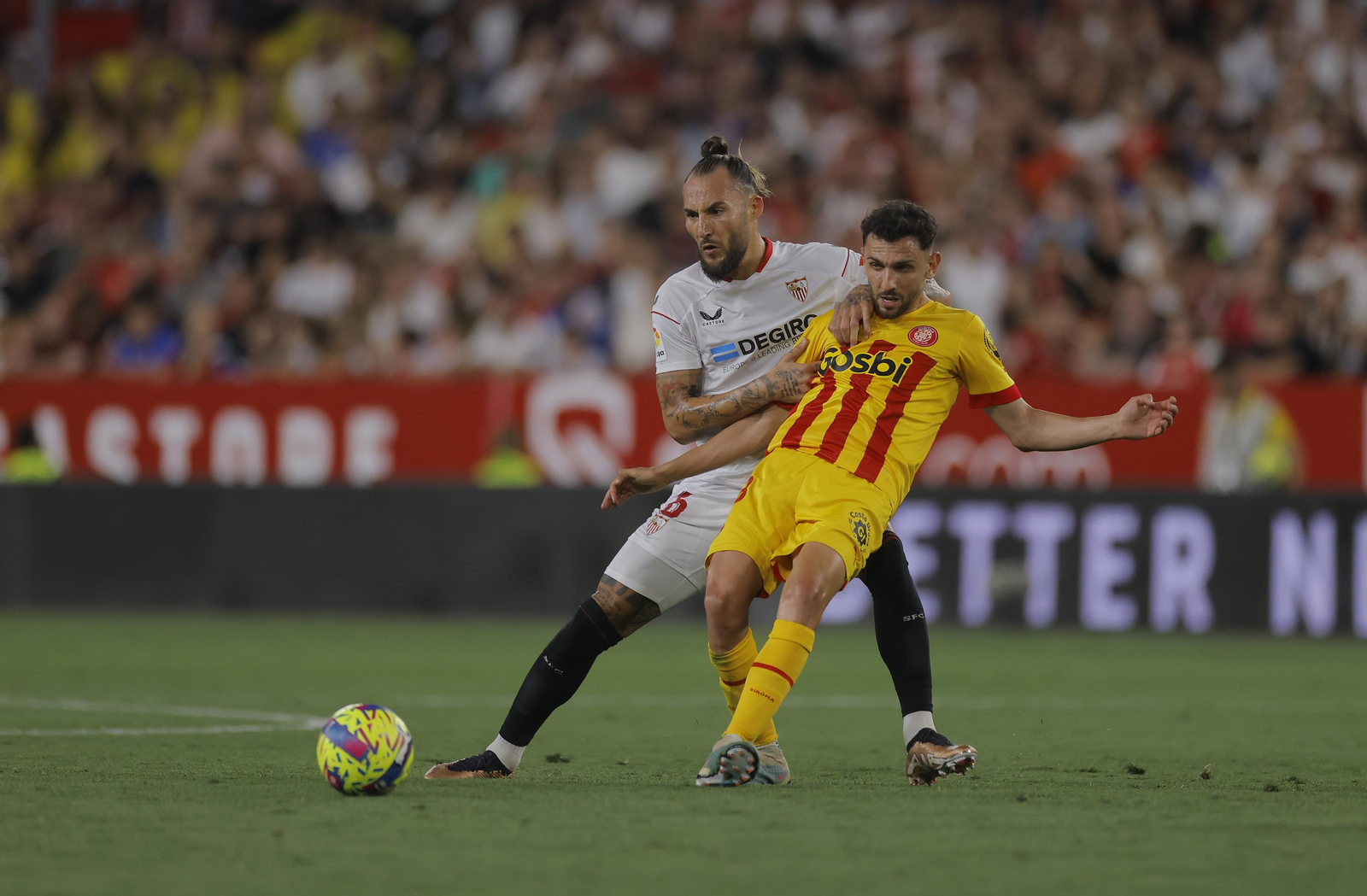 Las imágenes del Sevilla-Girona