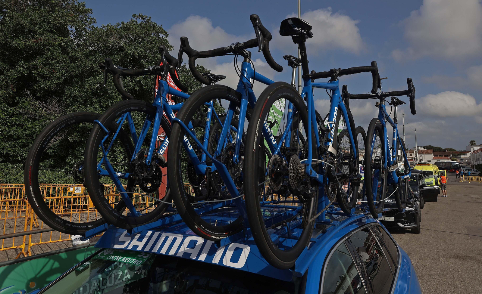 Fotos de la salida de la III Vuelta Ciclista femenina a Andalucía desde Castellar