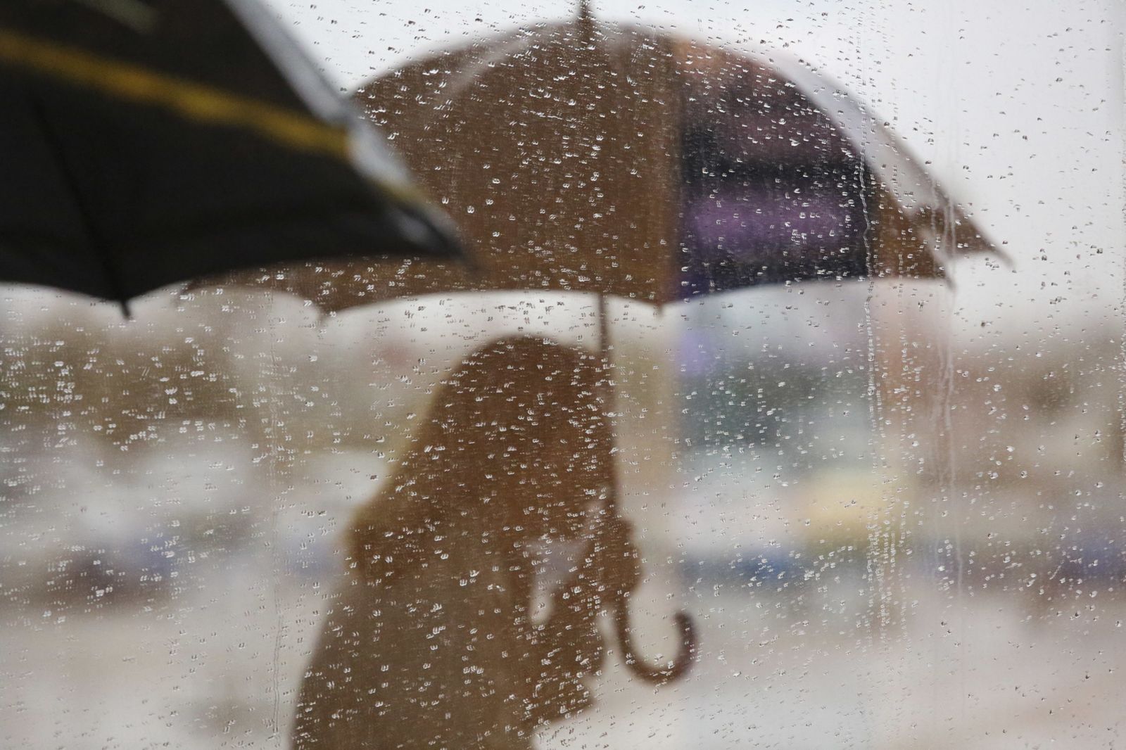 Las imágenes de la lluvia en Málaga