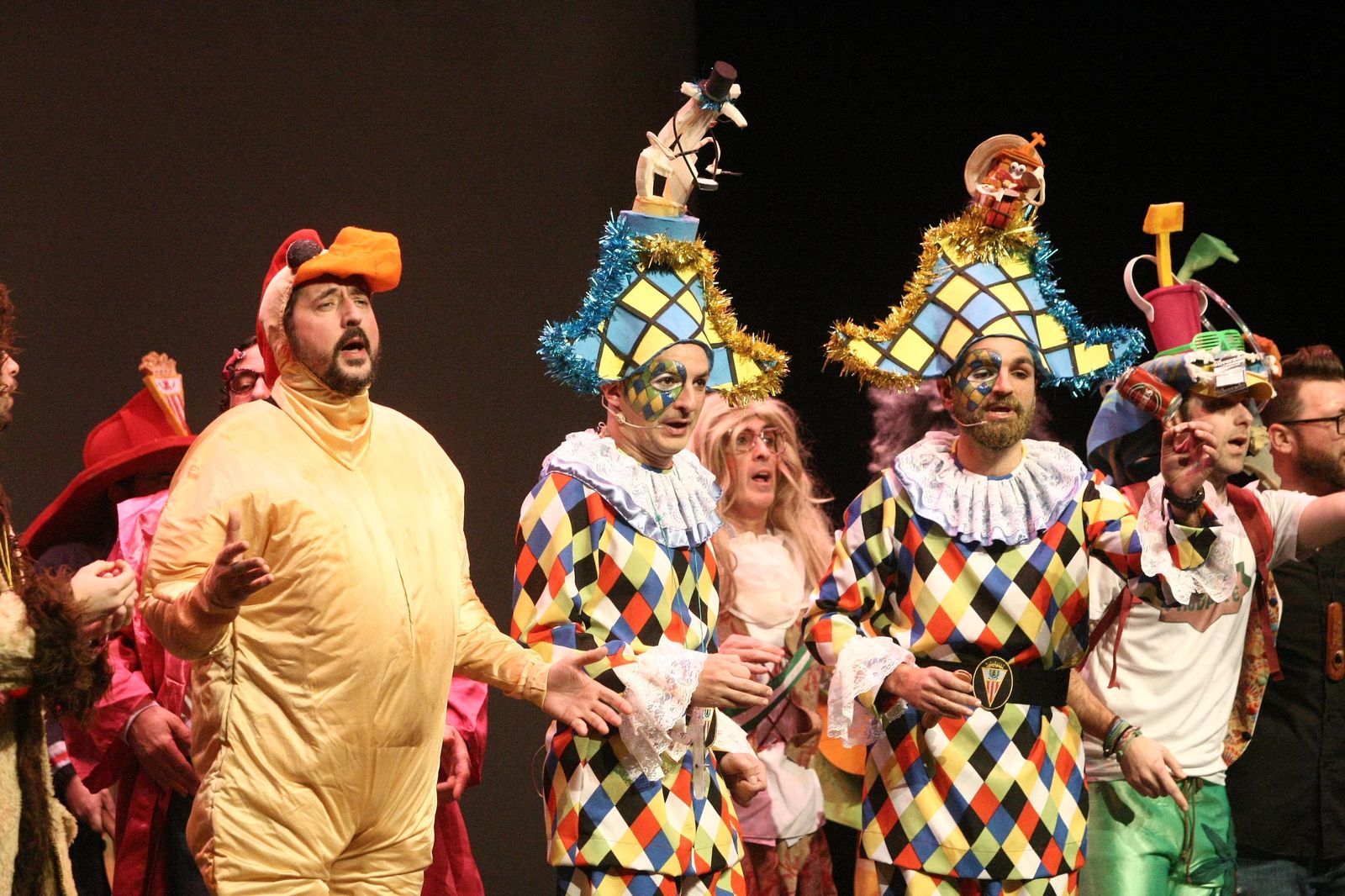 Imágenes del pregón anunciador del Carnaval de Algeciras