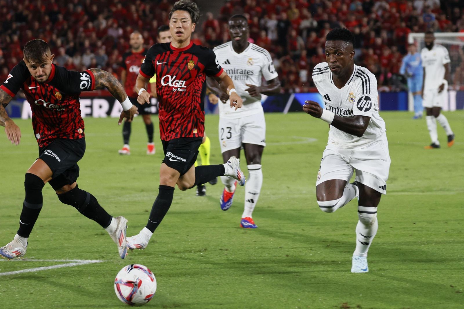 Las imágenes del Mallorca - Real Madrid