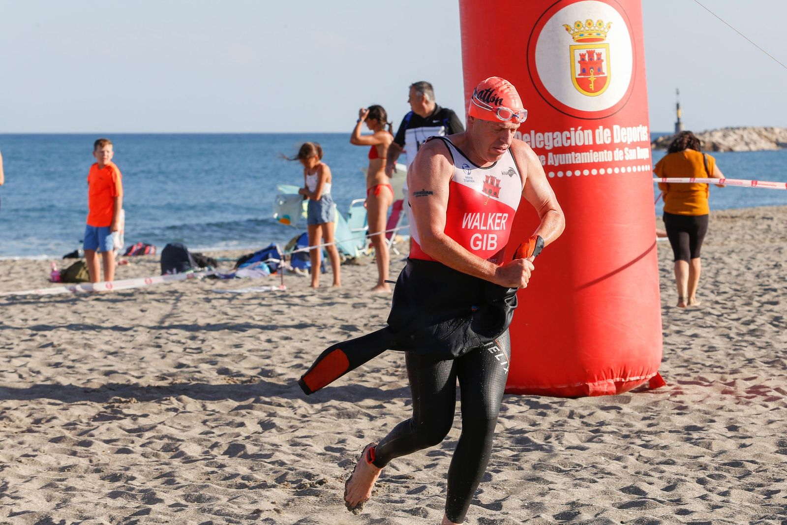 Las fotos de la primera jornada del X Triatlón de San Roque