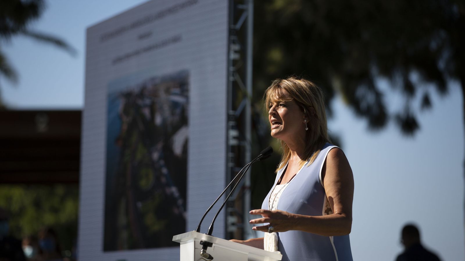 Pilar Miranda, presidenta de la Autoridad Portuaria de Huelva.