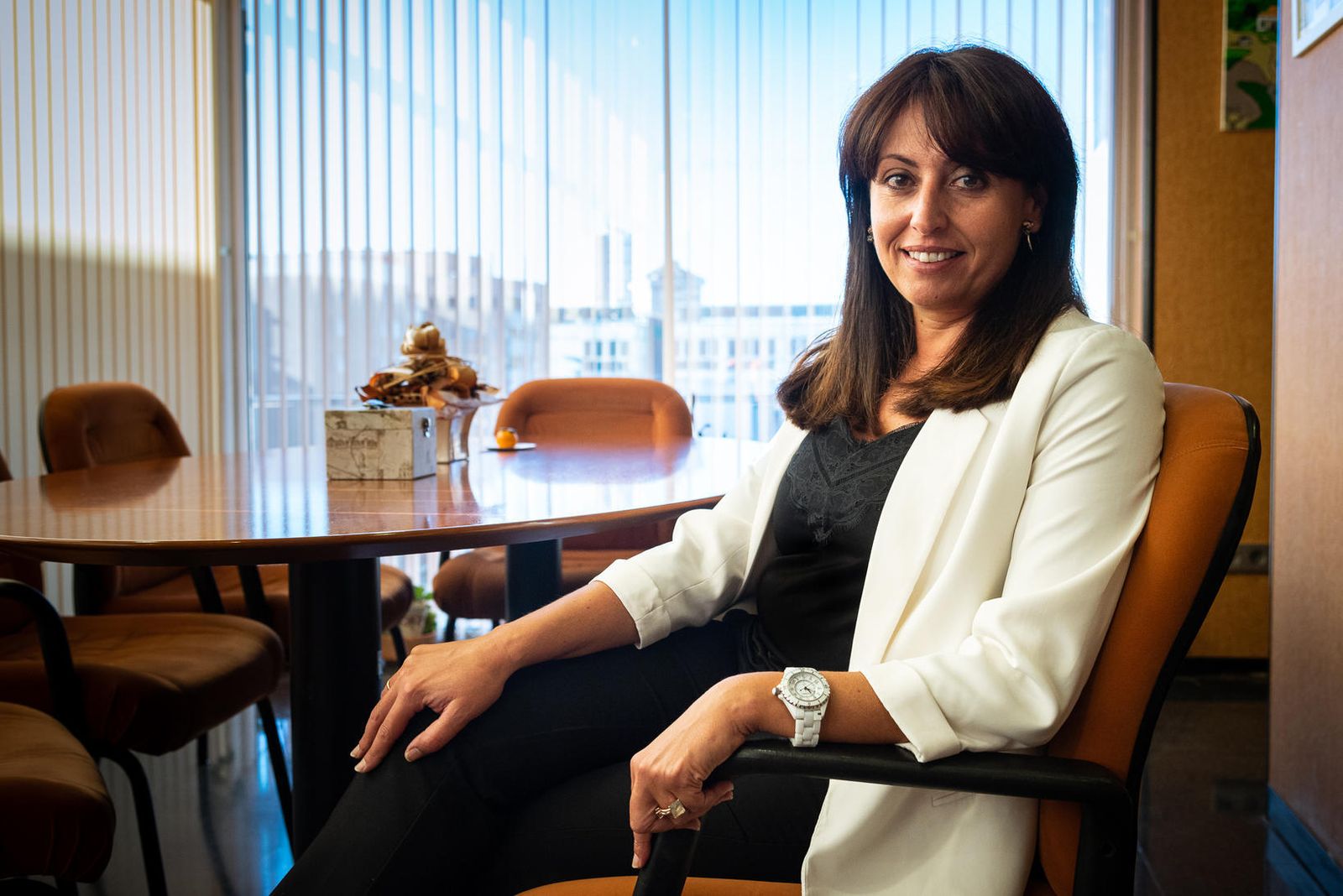 La delegada provincial Estela Villalba.