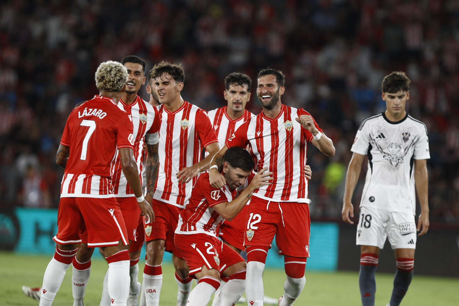 U.D. Almería-Albacete Balompié, en imágenes