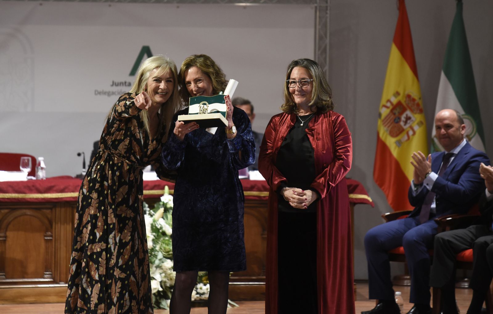 Las imágenes del acto de entrega de galardones Bandera de Andalucía en la provincia de Sevilla