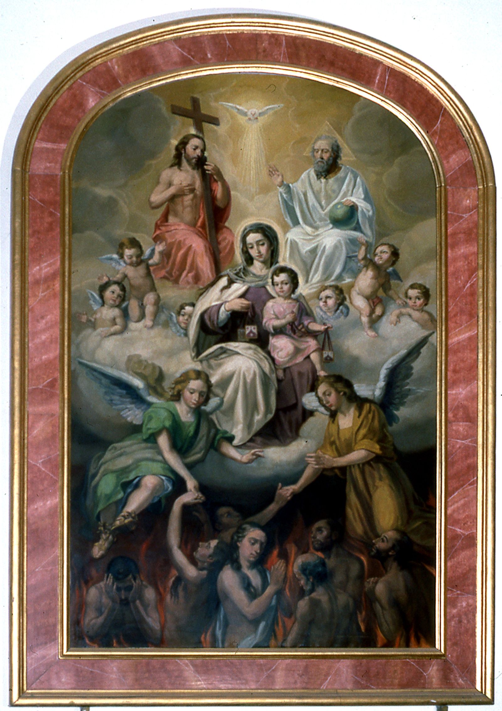 La Virgen del Carmen y las Ánimas, en Bollullos.