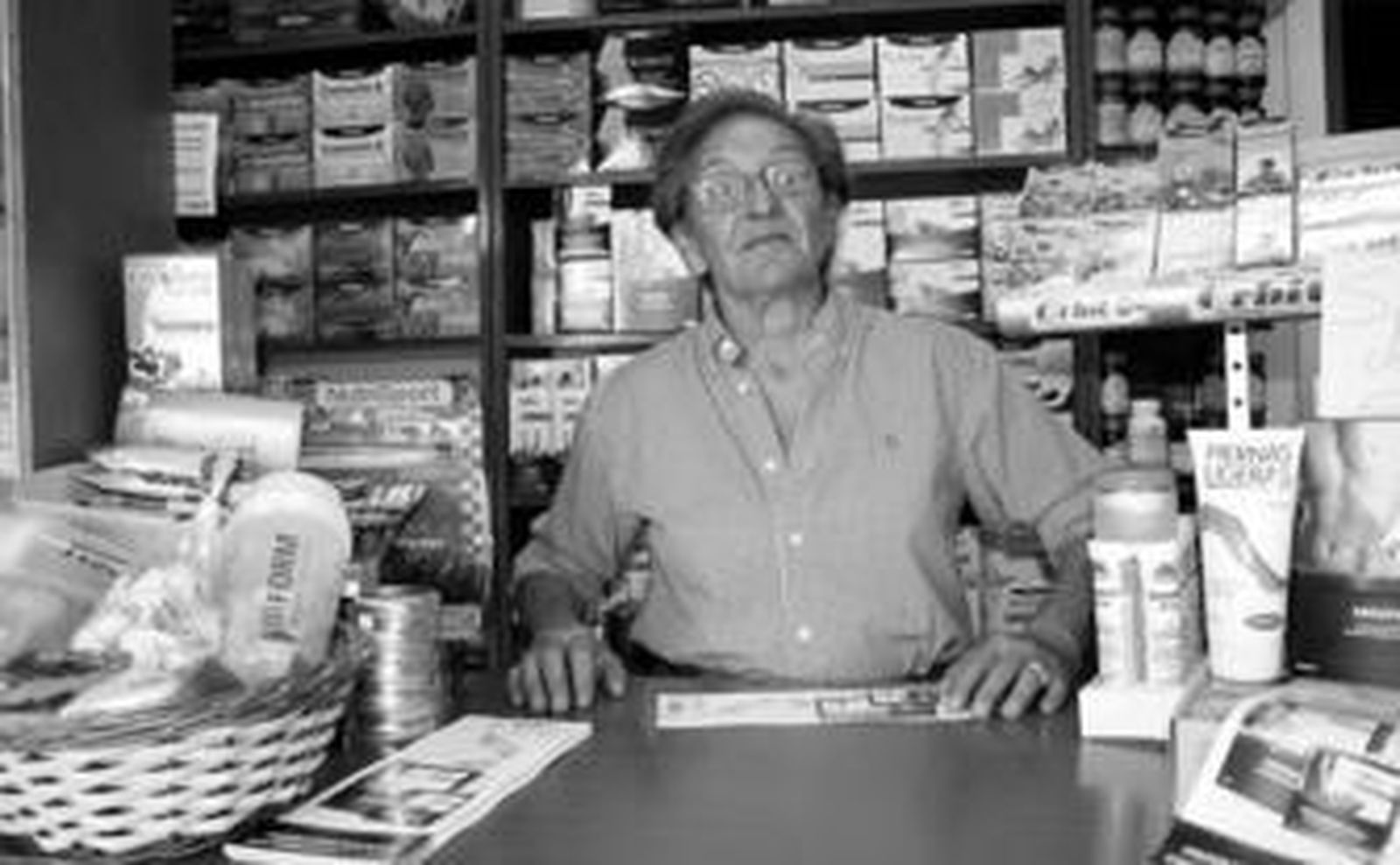 María José Hernández, en la herboristería de la calle Bizcocheros.