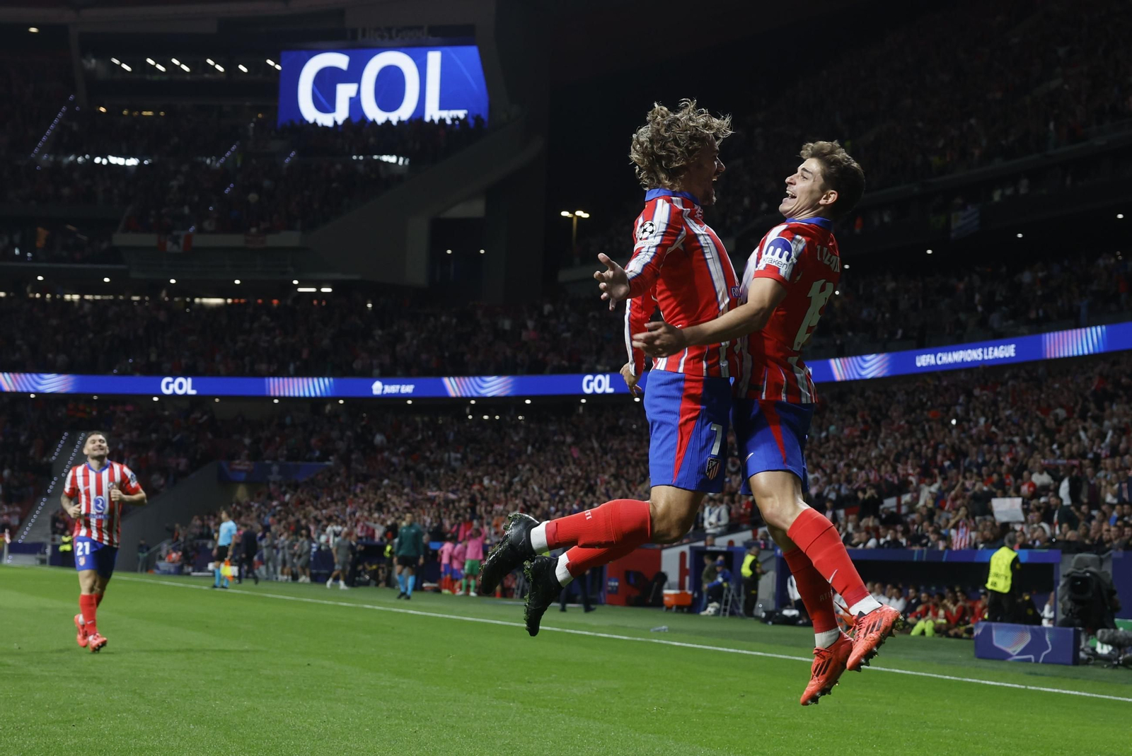Las mejores imágenes del Atlético de Madrid en su duelo contra el Lille