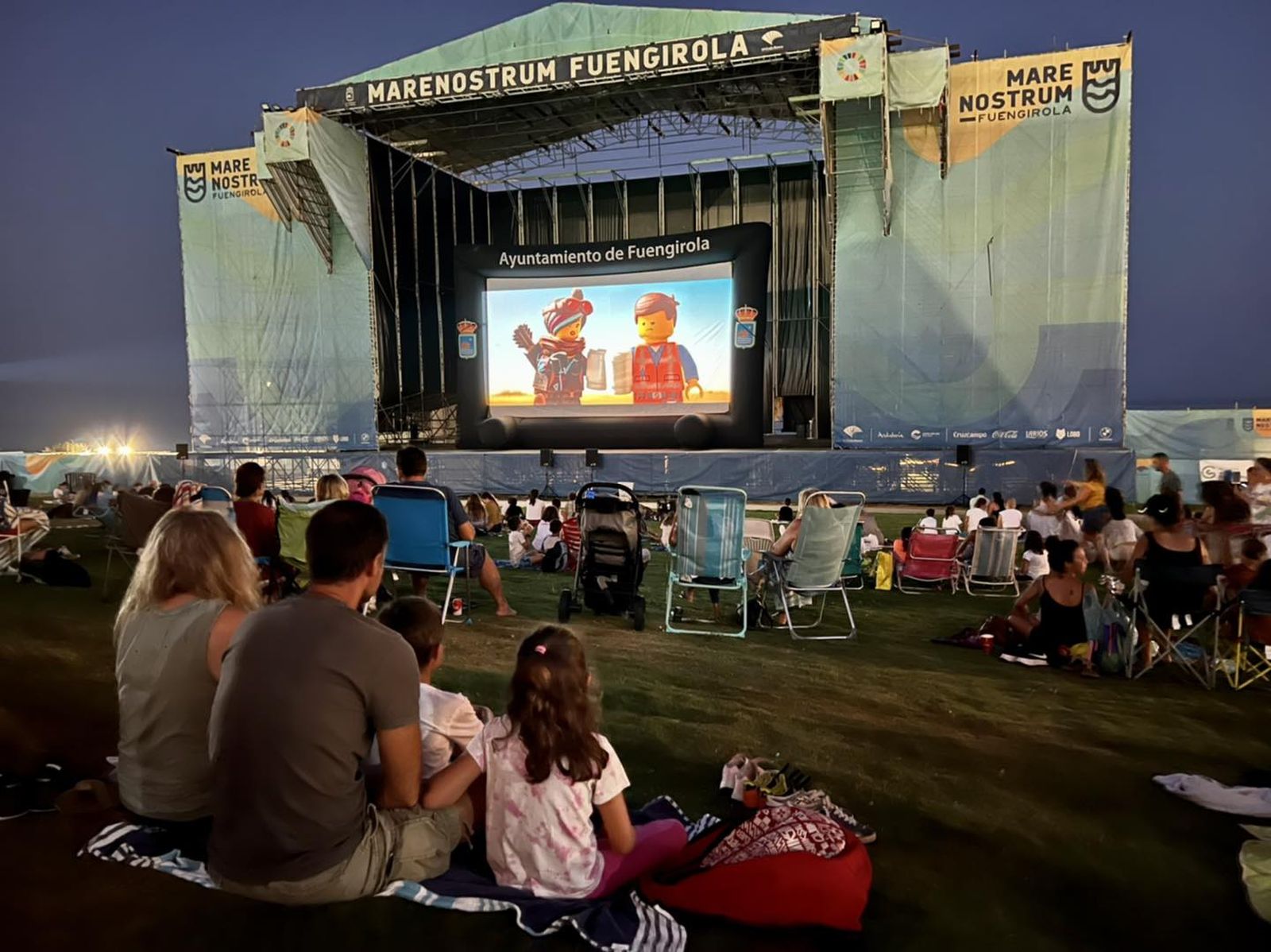 El Cine de Verano en una imagen de archivo.