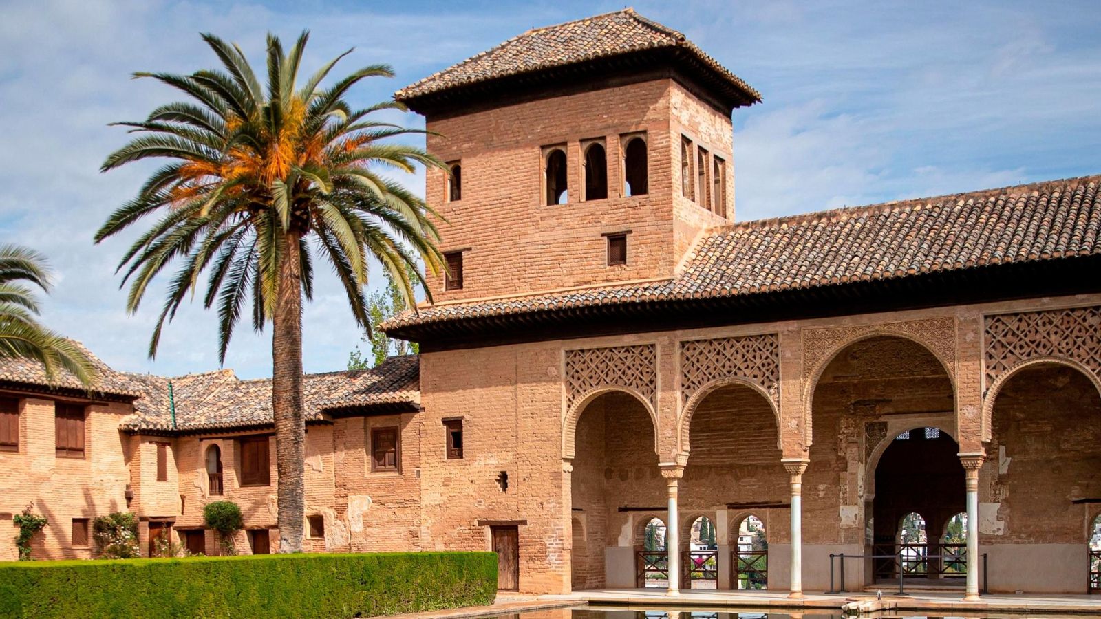 Imagen de archivo del Palacio del Partal de la Alhambra