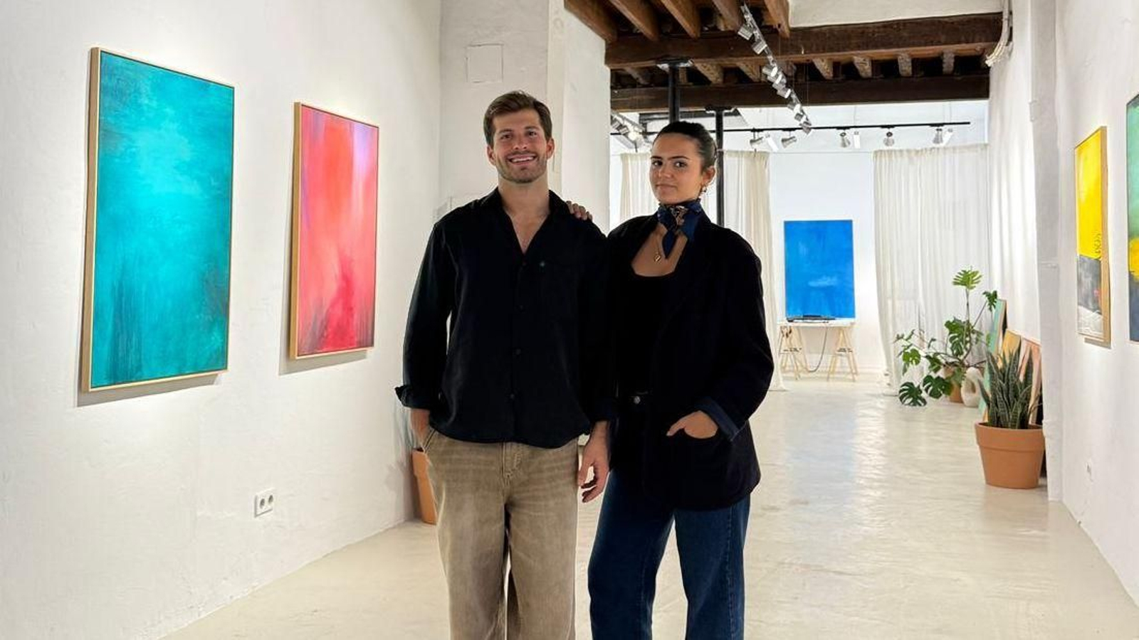 Mateo Miró y Diana Portero