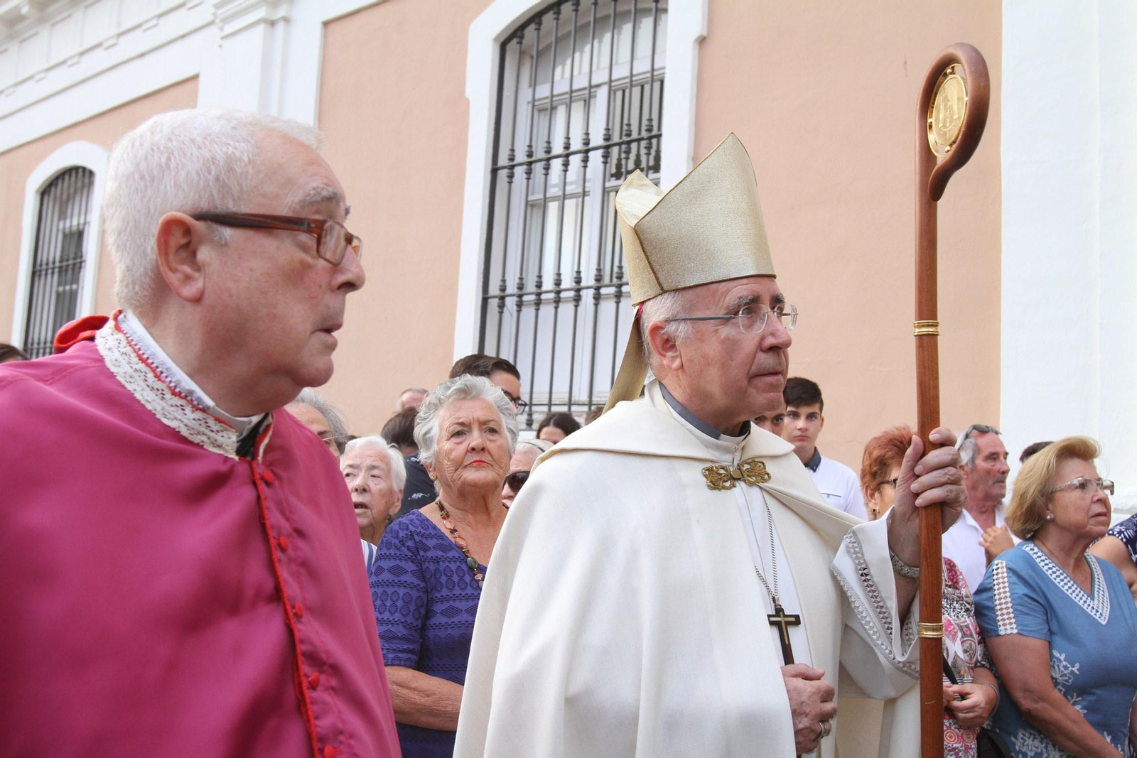 Procesión solemne de la Virgen de la Cinta.