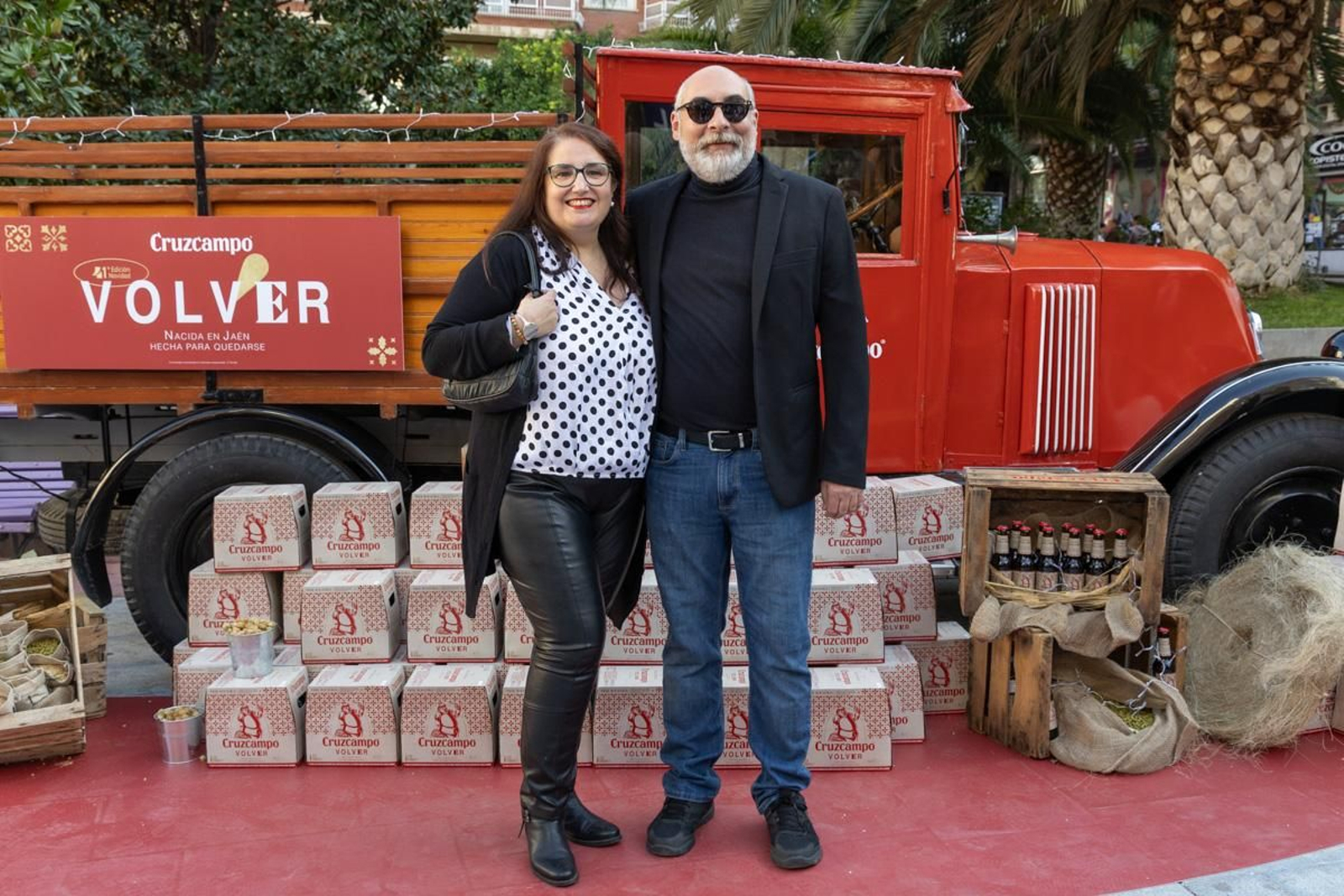 Presentación del lanzamiento de 'Volver', edición limitada de Cruzcampo para Navidad