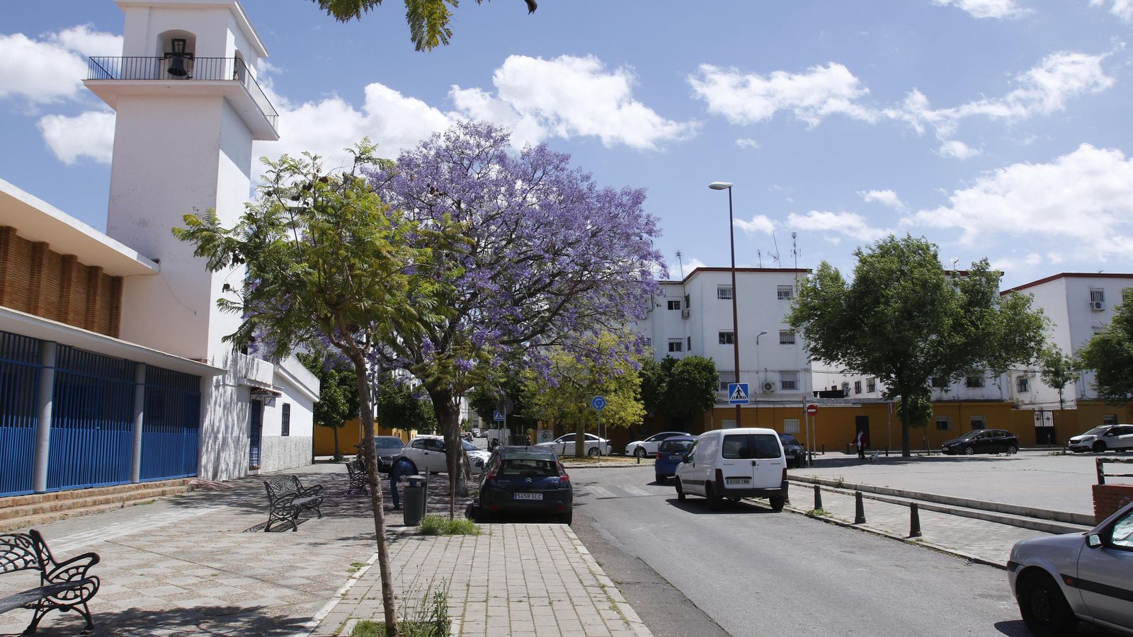 La parroquía quedará unida a la plaza con un paseo peatonal.