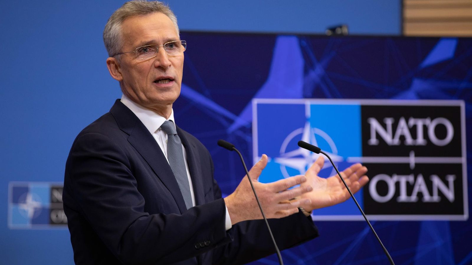 El secretario general de la OTAN, Jens Stoltenberg