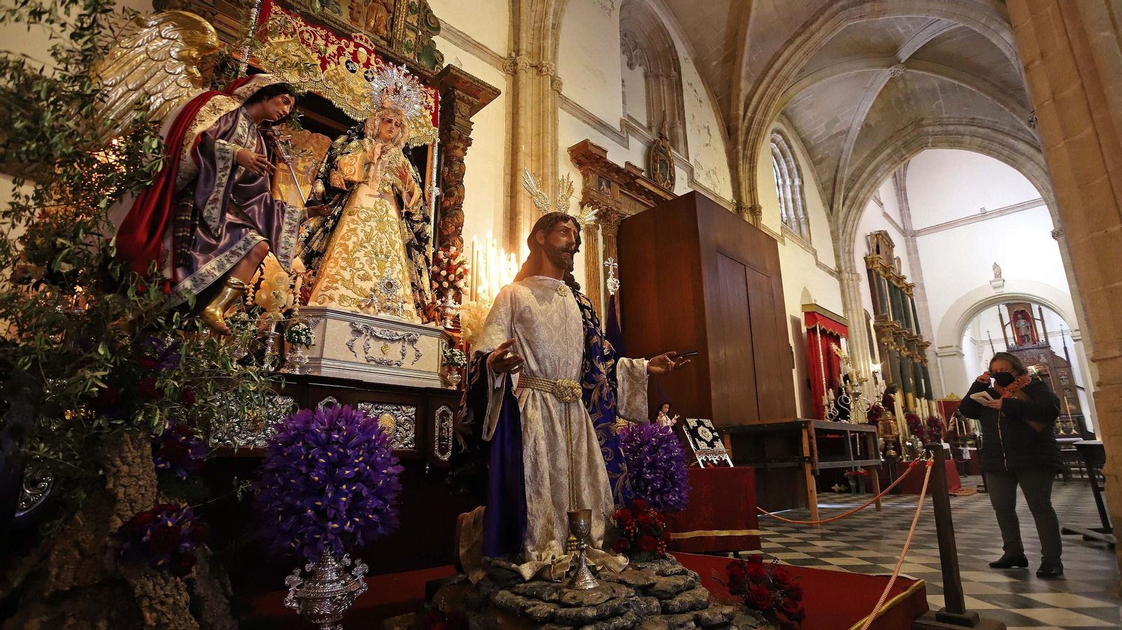 Fotos del Lunes Santo en Tarifa: Oración del Huerto