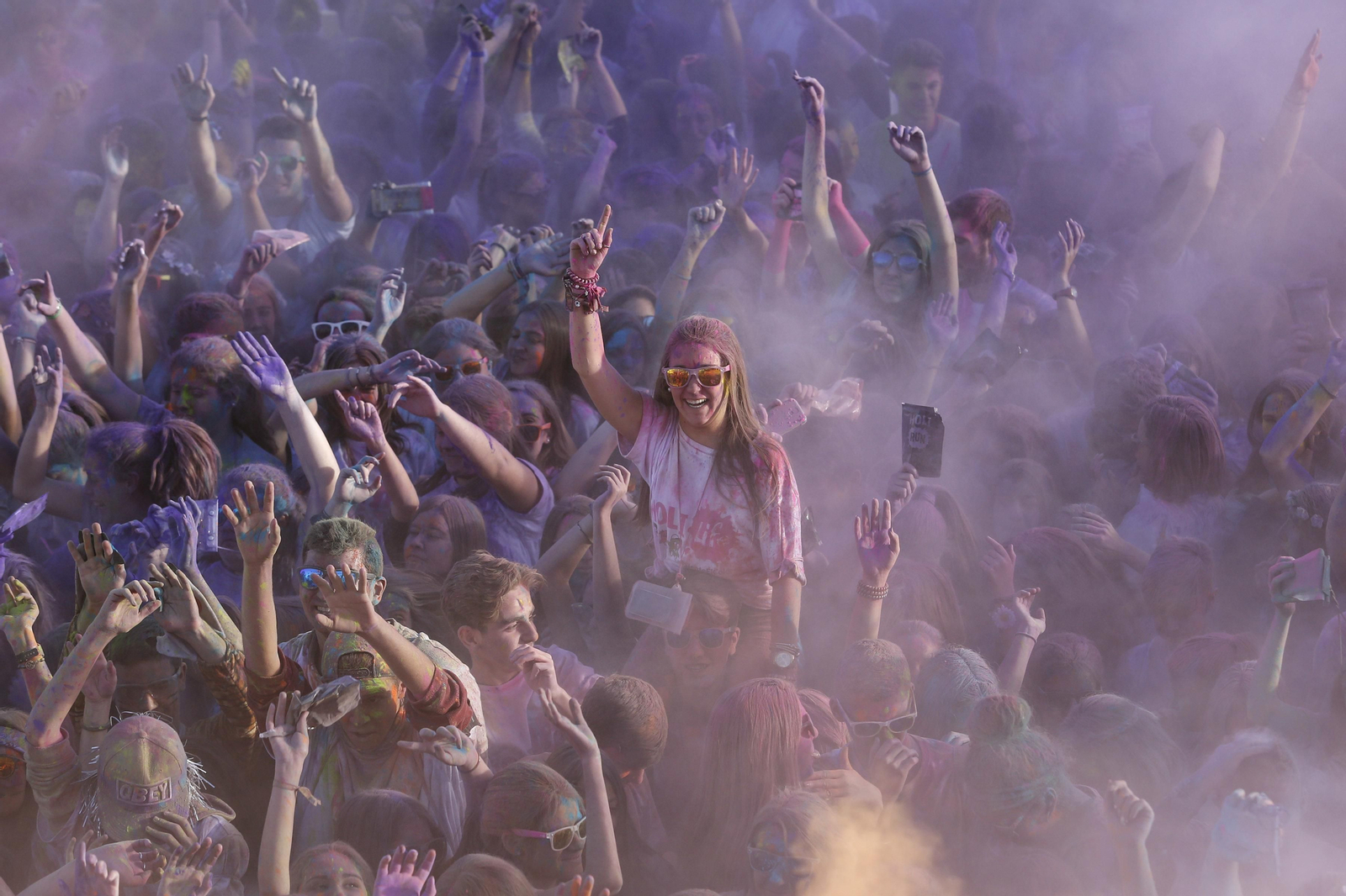 Imágenes del Holi Live en Granada