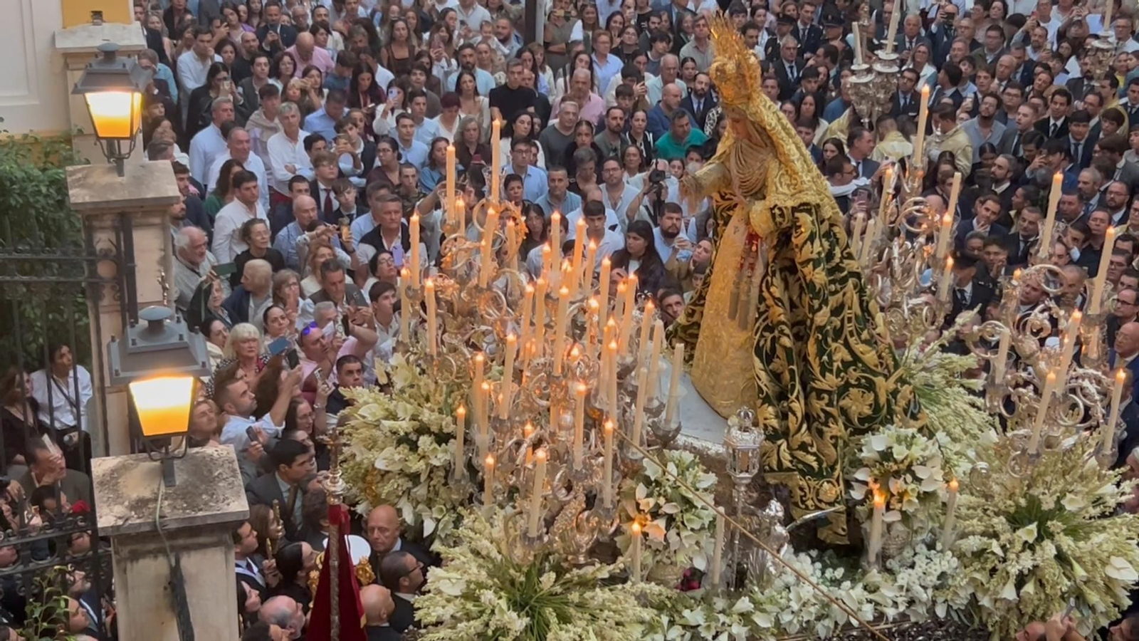 La Esperanza de Triana en el Santo Ángel