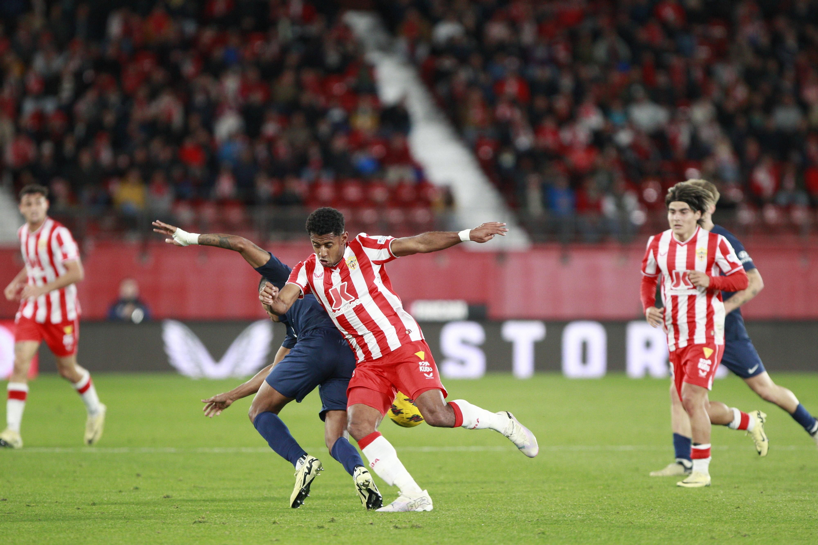 Las mejores imágenes del partido U.D. Almería-Atlético de Madrid