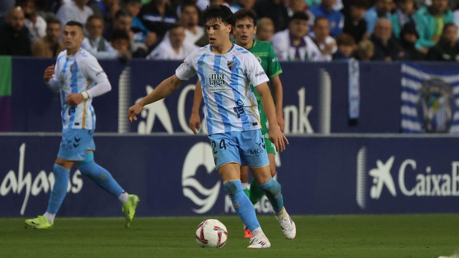 Las mejores fotos del Málaga CF-Racing de Santander
