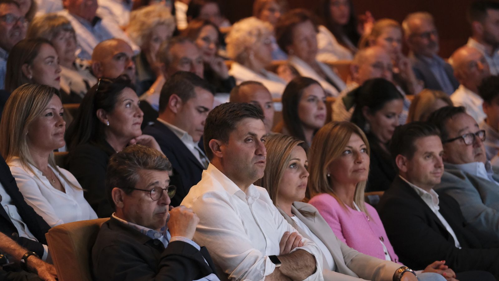 Imágenes de Rajoy apoyando la candidatura de Gabriel Amat a la Alcaldía de Roquetas de Mar