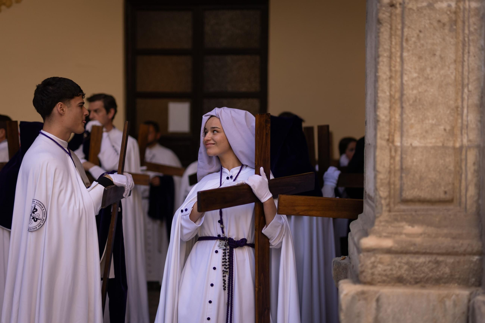 Así vivió granada la salida de la Hermandad del Rosario 2025