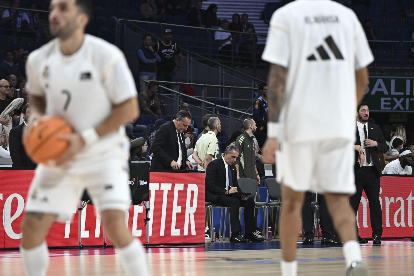 Yannick Nzosa, siete puntos en siete minutos ante el Real Madrid