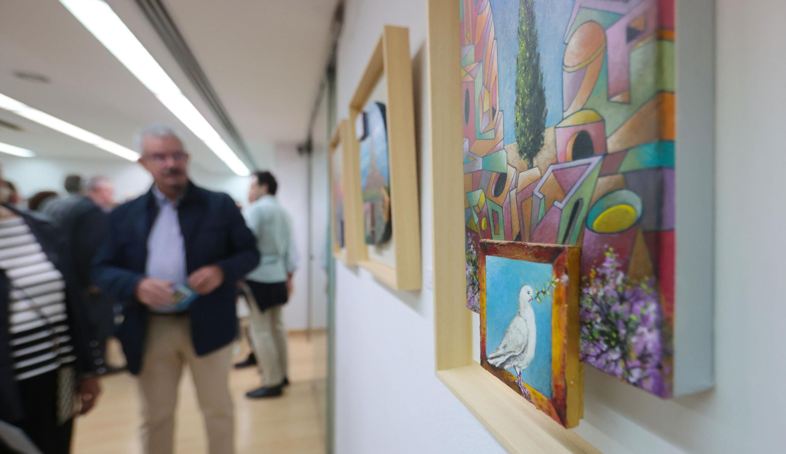 Inauguración de la muestra de Mario Naranjo en ArteaDiario en Jerez
