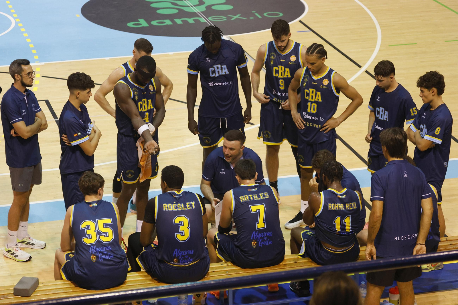 Fotos del I Torneo Ciudad de Algeciras frente al filial de Unicaja