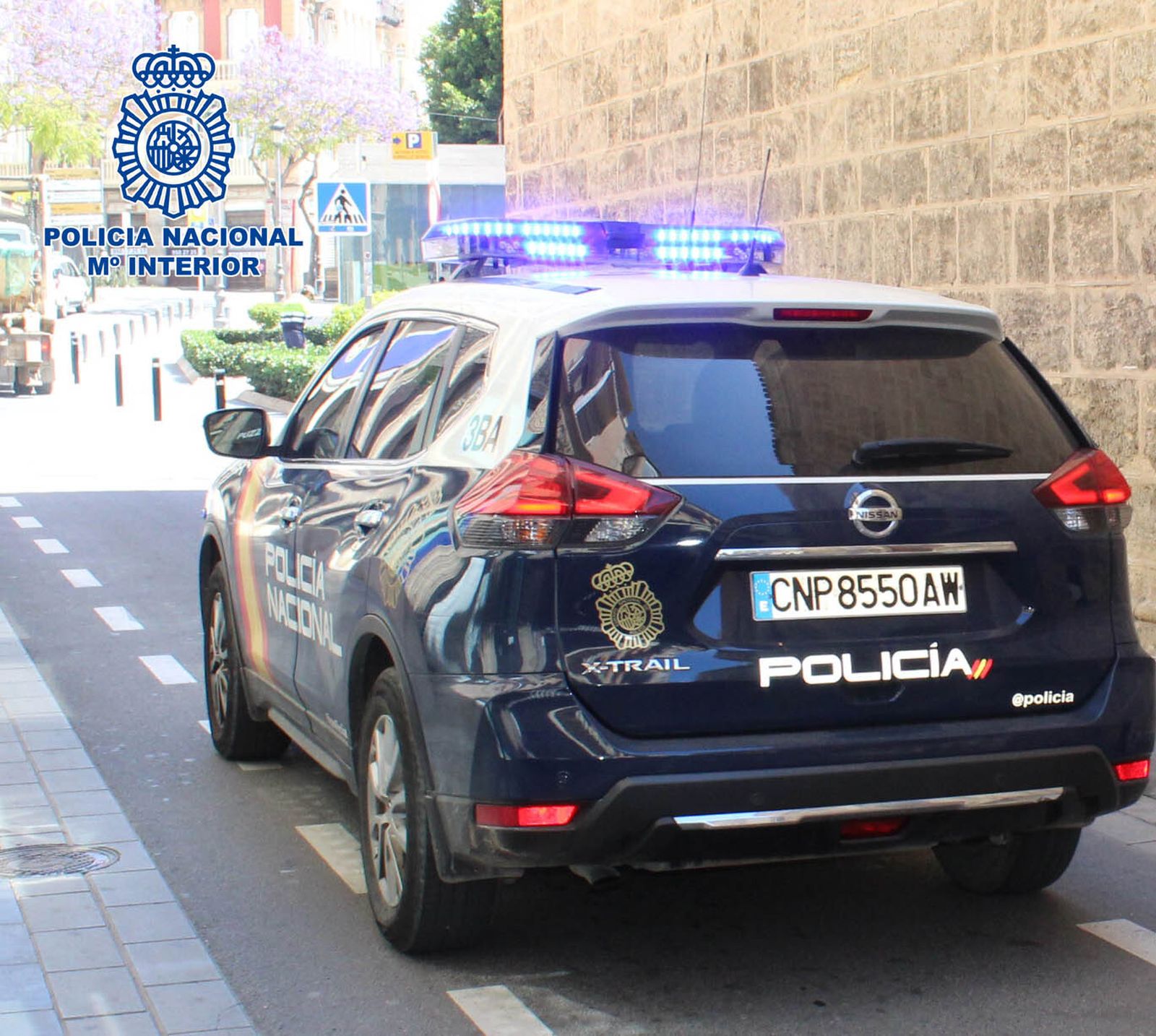 Vehículo de la Policía Nacional