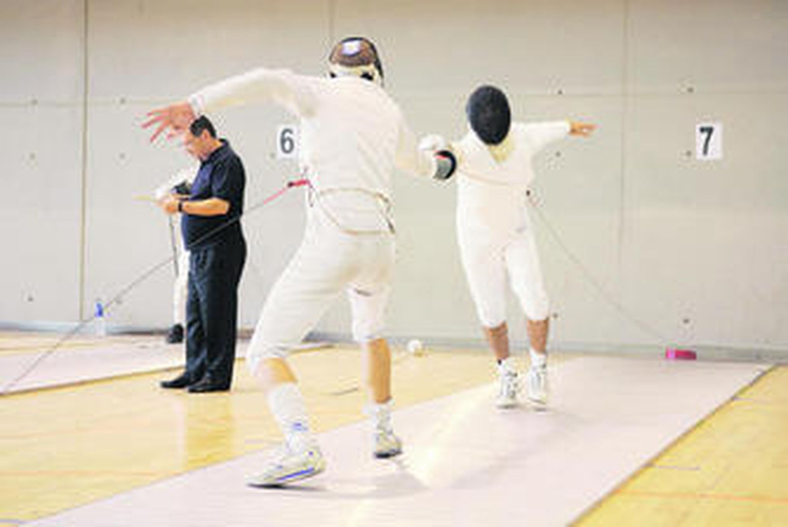 El Pabellón de El Toyo, sede de la competición durante los dos días de celebración.