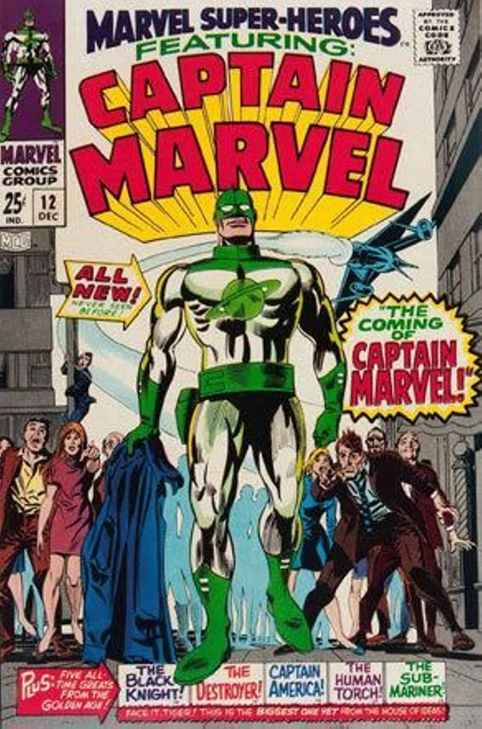 La llegada del Capitán Marvel