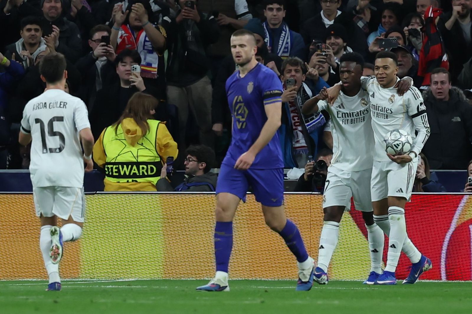 Las fotos del Real Madrid-Mónaco