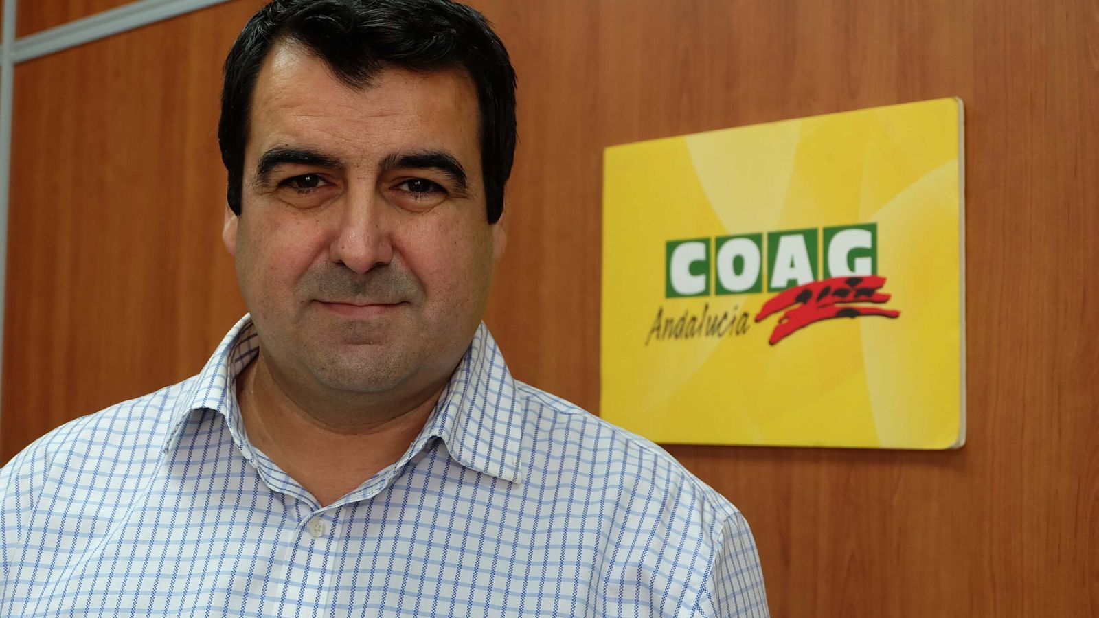 Andrés Góngora, secretario general de COAG en Almería