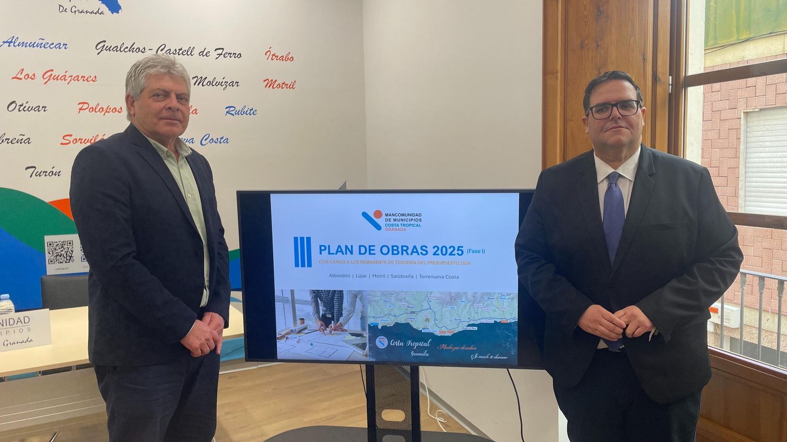 Rafael Caballero y José Balderas presentan la primera fase del Plan de Obras 2025