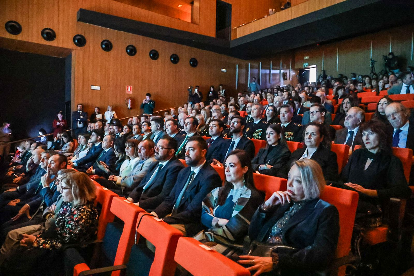 Fotografías del acto de entrega de las Banderas de Andalucía con motivo del 28F