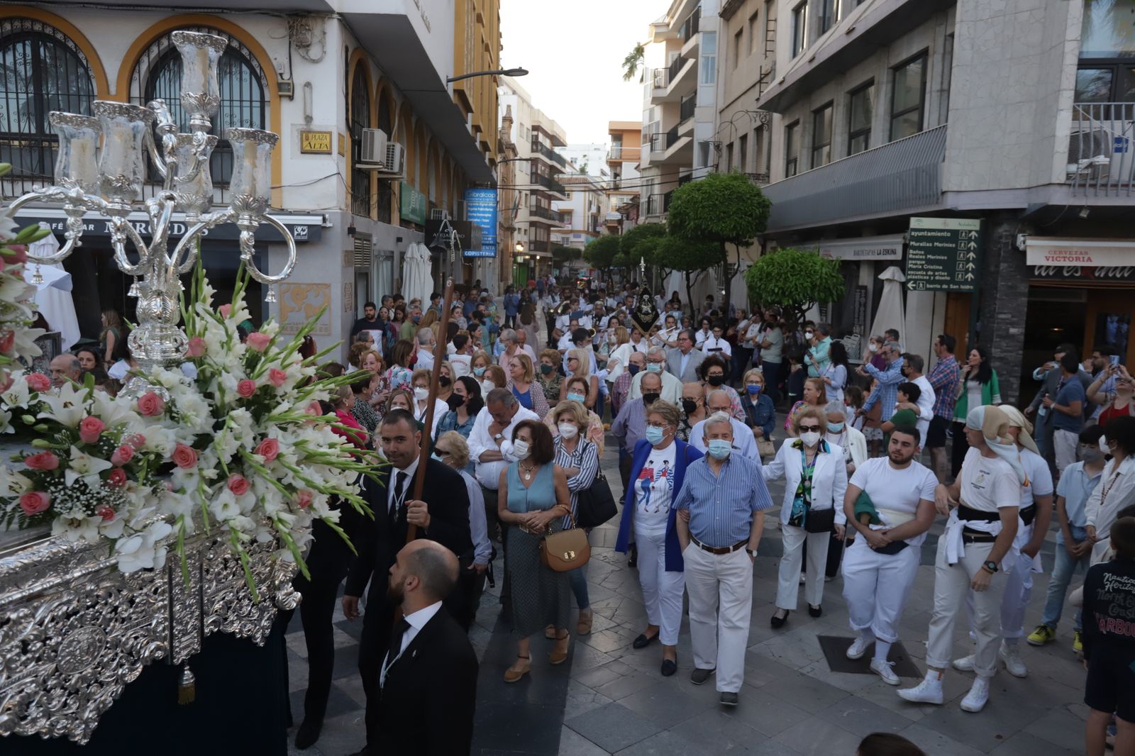 Fotos de la procesión de María Auxiliadora en Algeciras