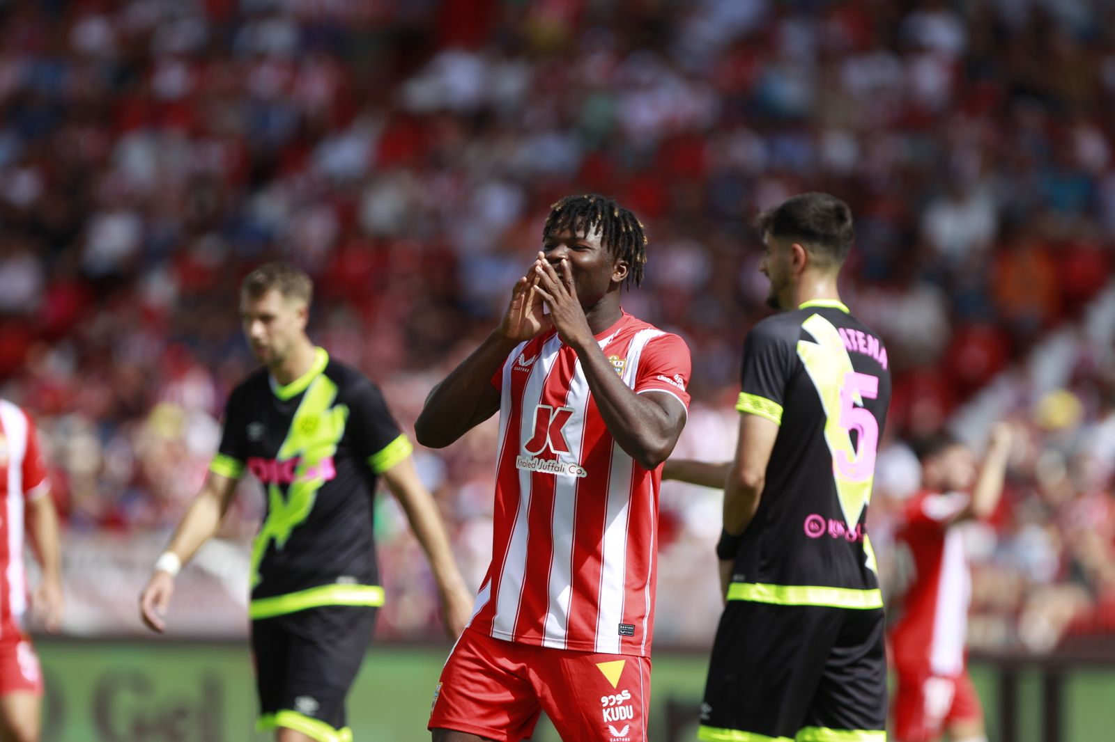 Imágenes de la U.D. Almería-Rayo Vallecano