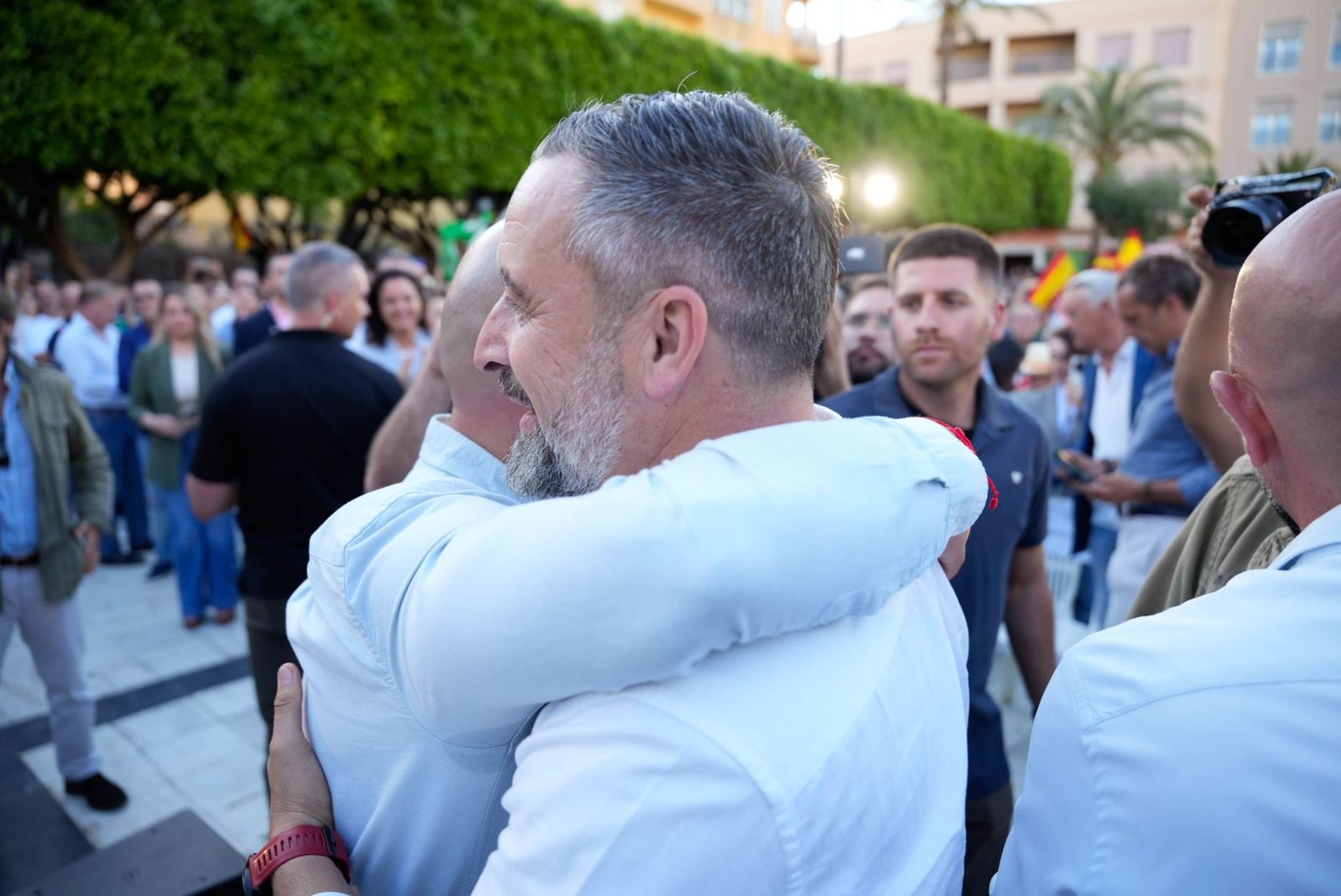Las imágenes del acto público de Vox con Santiago Abascal en El Ejido
