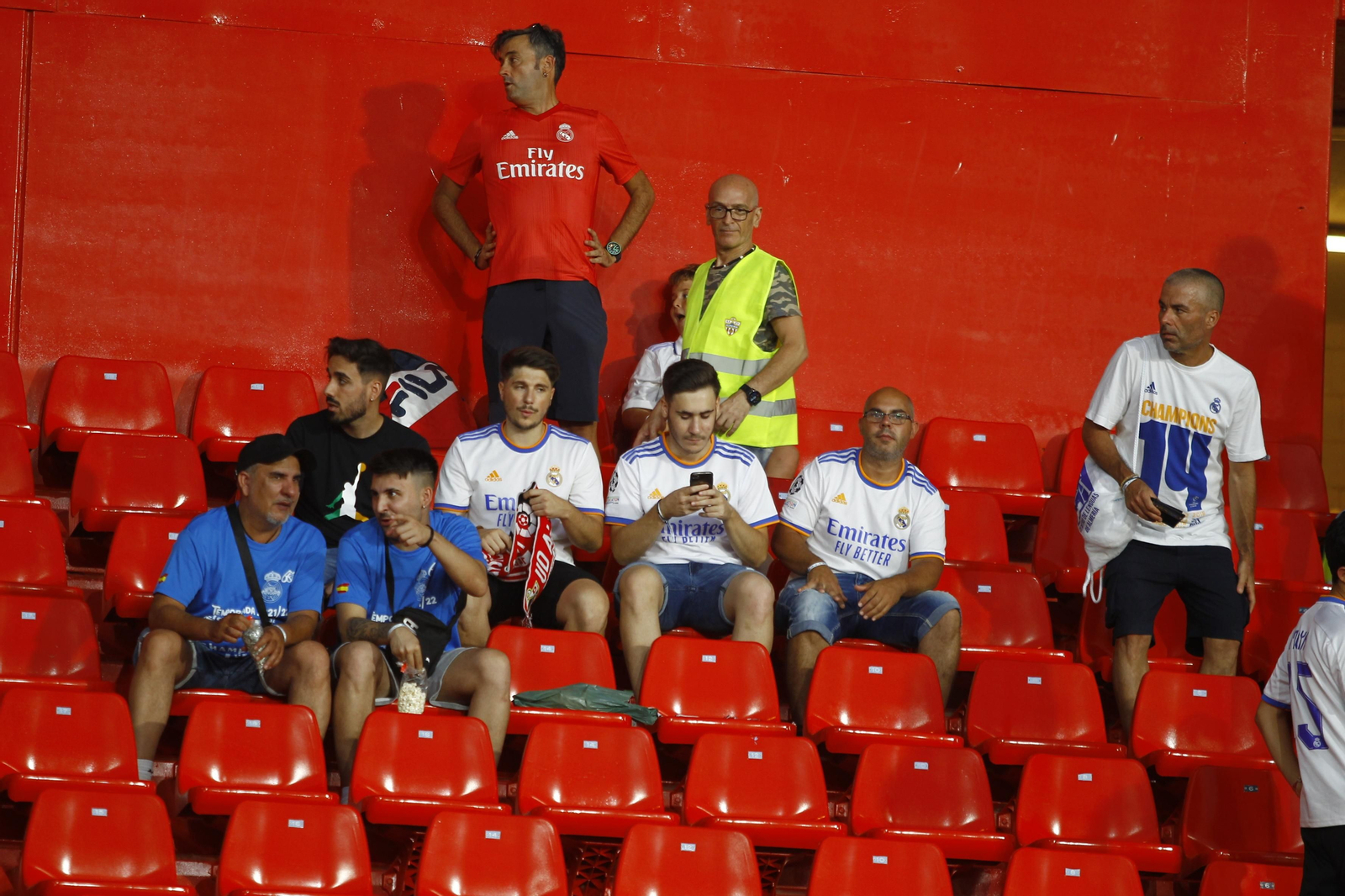 Imágenes del partido U.D. Almería-Real Madrid C.F. de la Liga Santander