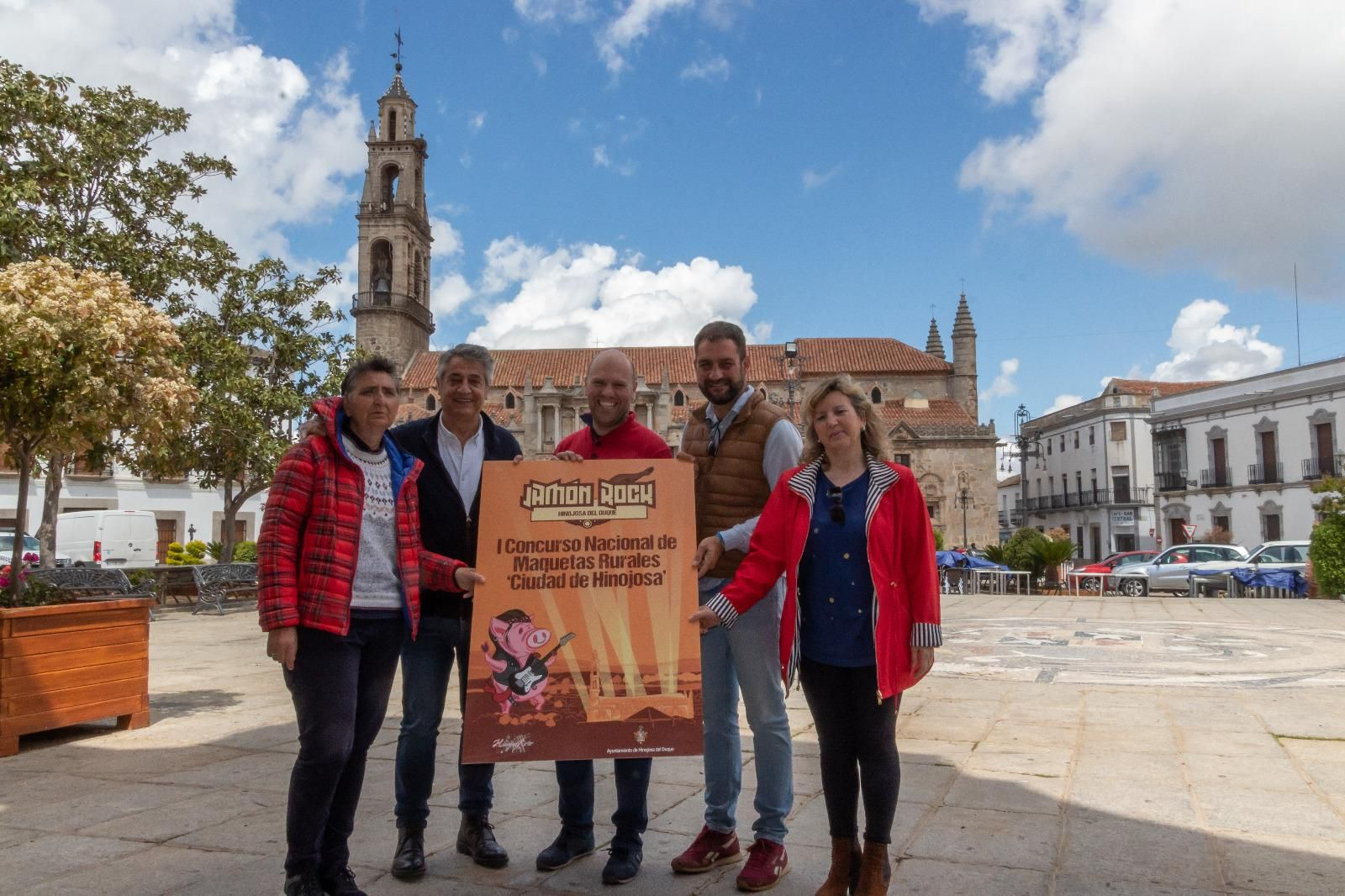 Presentación del Jamón Rock en Hinojosa del Duque.