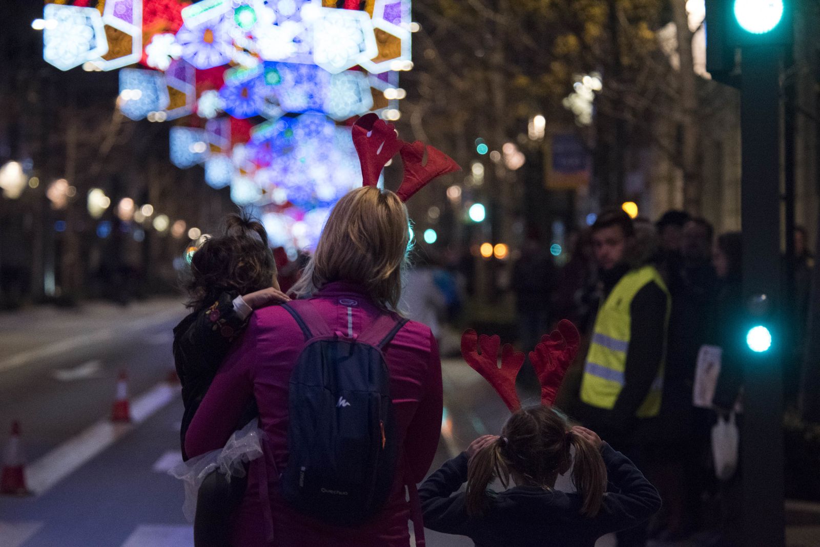 La carrera nocturna de Navidad, en imágenes