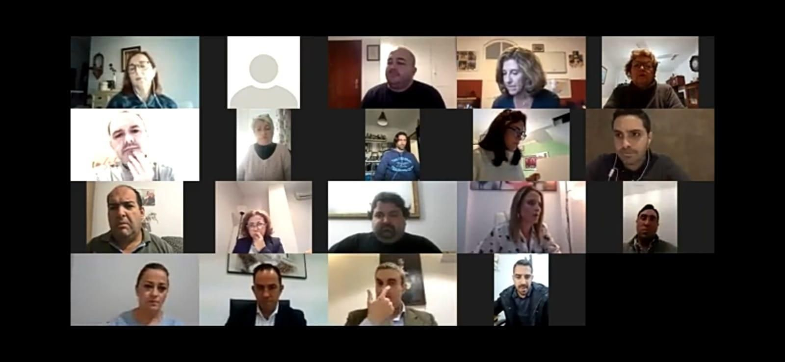 La sesión plenaria de la Corporación municipal se ha celebrado por videoconferencia.